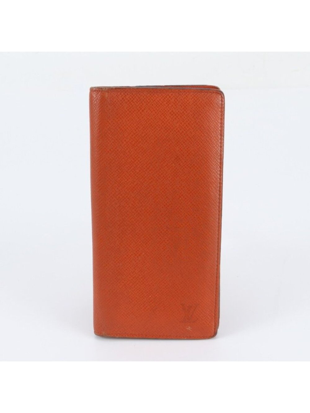 Louis Vuitton Taiga Portefeuille Brazza Leather Wallet Bifold